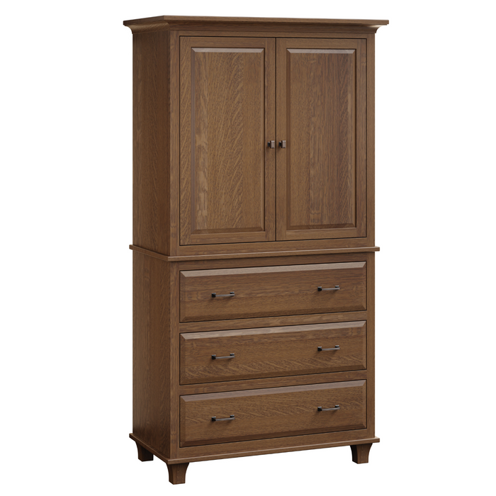 Amish Rockwell Armoire Armoires Traditional