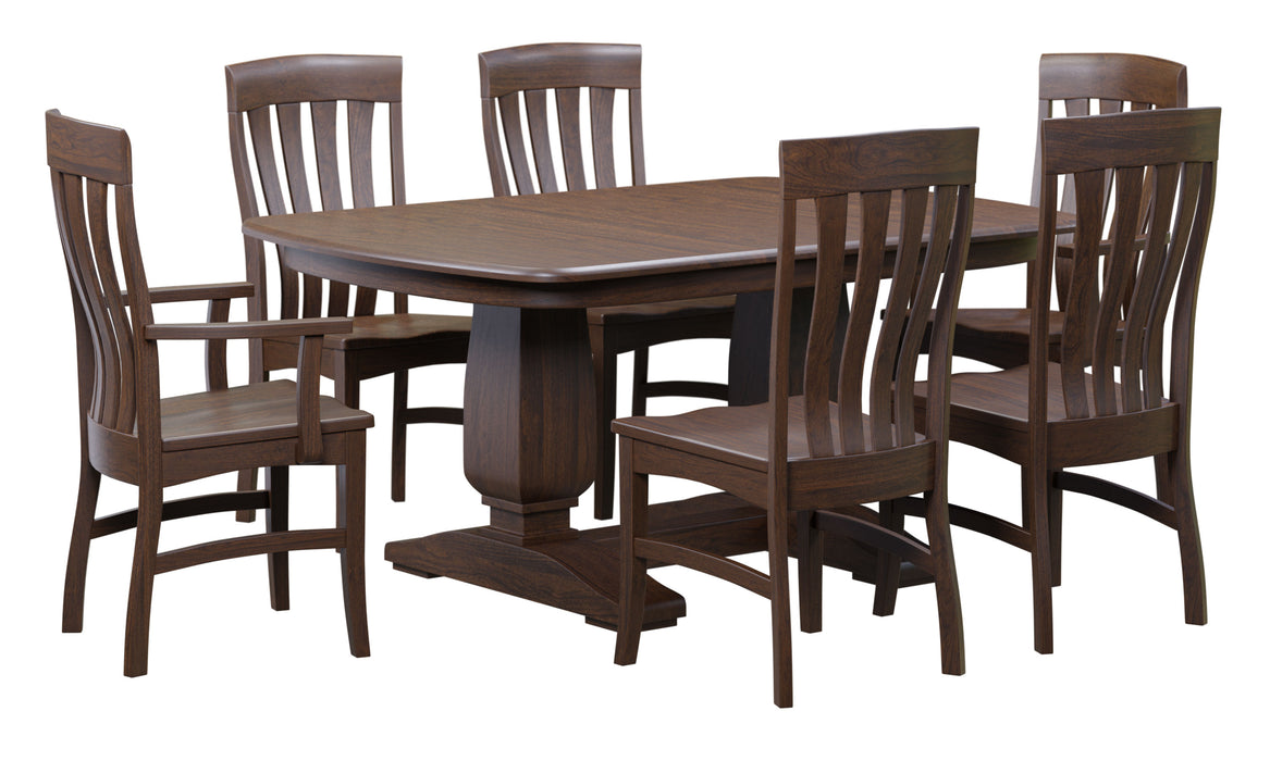 Quick Ship Amish Roland Dining Chair Dining Chairs Mission