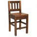 Amish Round Barn Beam Table & Settlers Bar Chairs Pub Dining Sets Reclaimed Barnwood