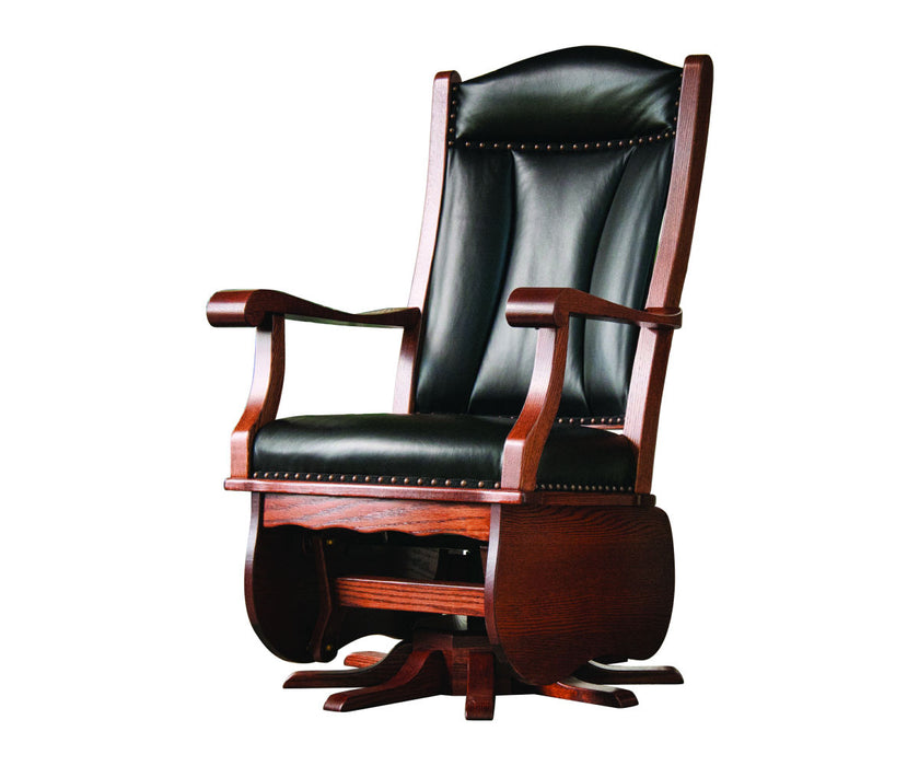 Amish Texas Swivel Glider - 8-Star Base