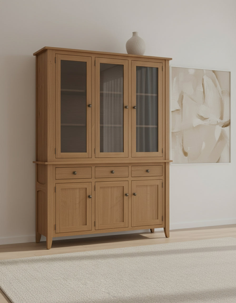 Sierra 3-Door Hutch 3-Door Hutches Contemporary