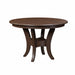Amish Sierra Single Pedestal Table Single Pedestal Tables Contemporary