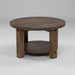 Amish Sullivan Round End Tables End Tables Farmhouse