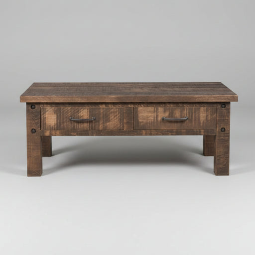 Amish Sullivan Coffee Table Coffee Tables Farmhouse Rough Sawn