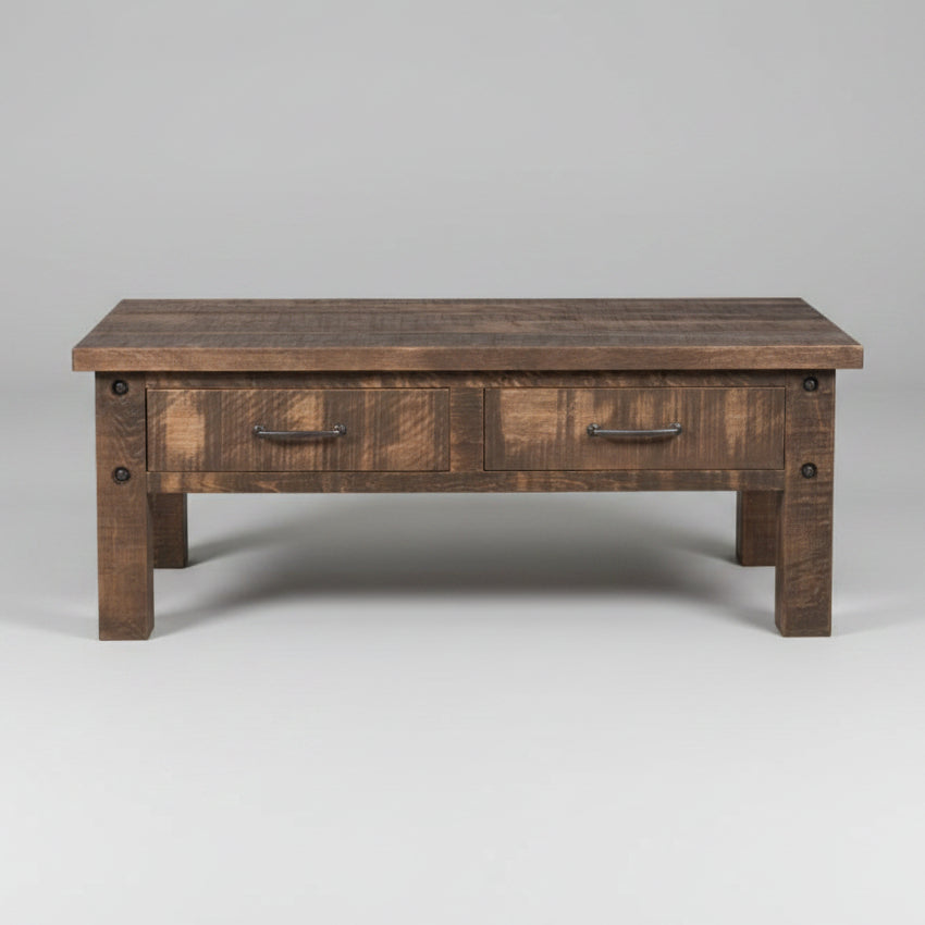 Amish Sullivan Coffee Table Coffee Tables Farmhouse Rough Sawn