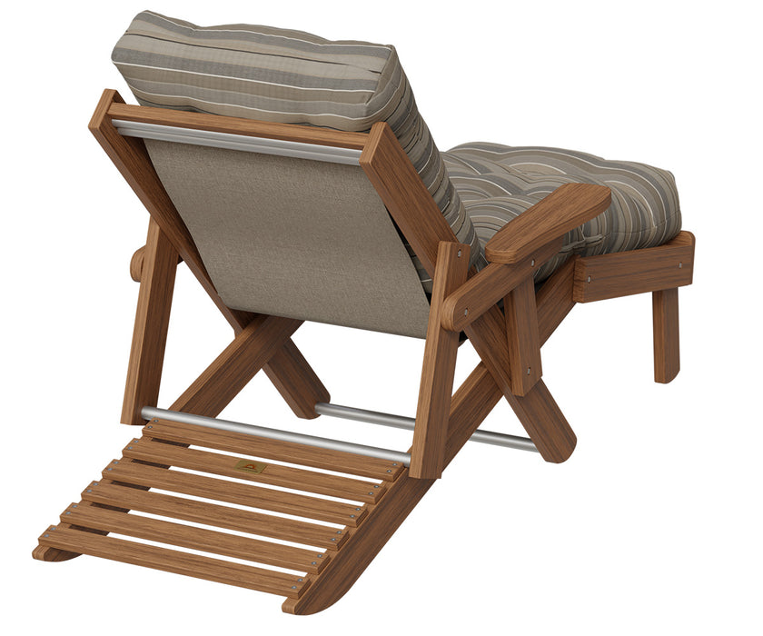 Amish Siesta Folding Chaise Lounge
