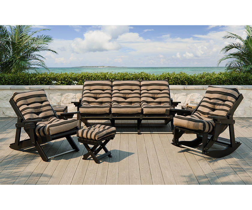 Amish Siesta Folding Loveseat