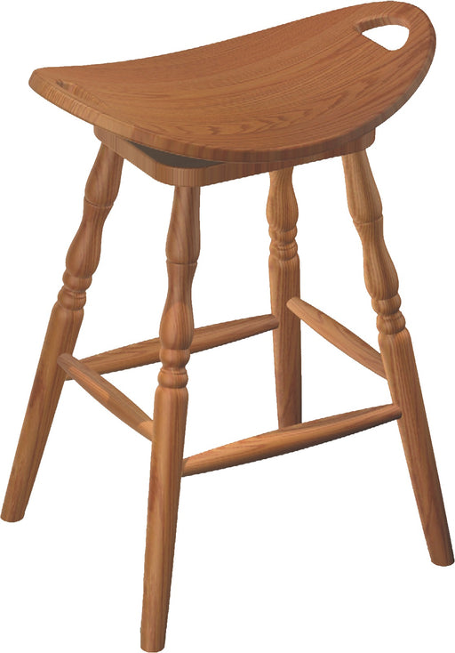 Saddle Bar Stool (Copy) Swivel Bar Chairs Traditional