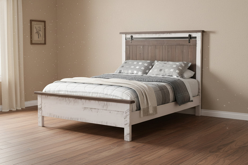 Amish Sandusky Rough Sawn Bed