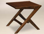 Amish Malaya End Table End Tables Mid-Century Modern