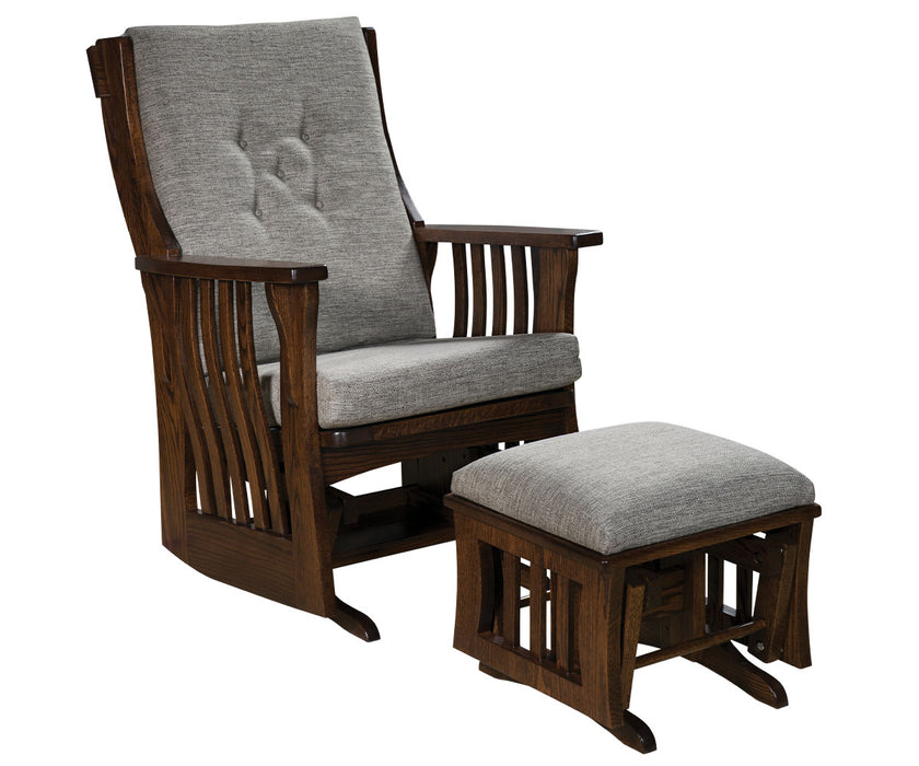 Quick Ship Sebana Glider or Swivel Glider (Optional Ottoman)