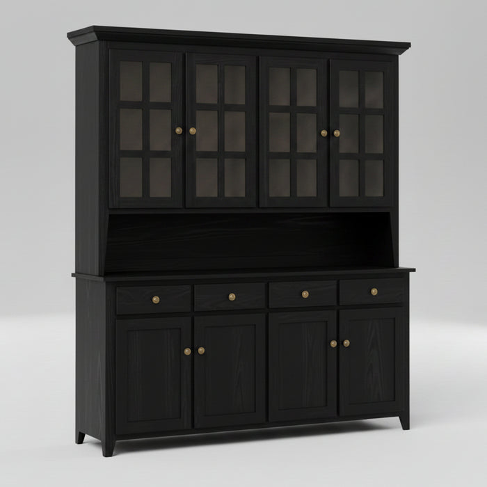 Shaker 4-Door Hutch 4-Door Hutches Shaker