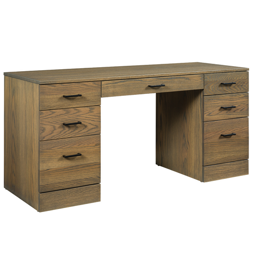 Hudson Desk Double Pedestal Desks Modern