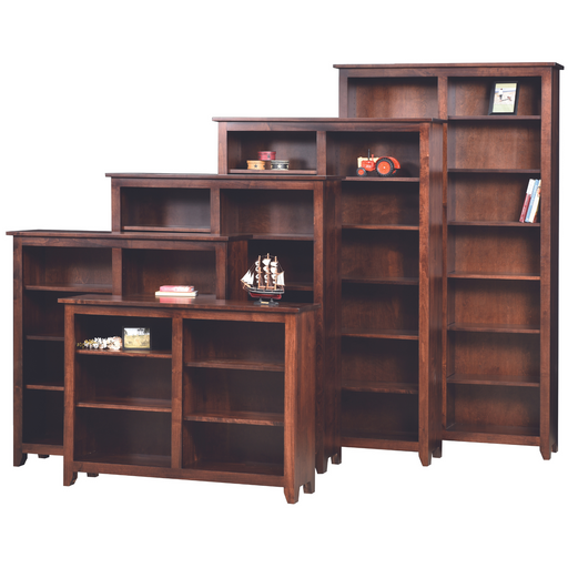 Modern Mission Bookcase 48" Wide Bookcases Mission