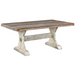 Empire Reclaimed Dining Table Trestle Dining Tables Farmhouse Reclaimed Barnwood