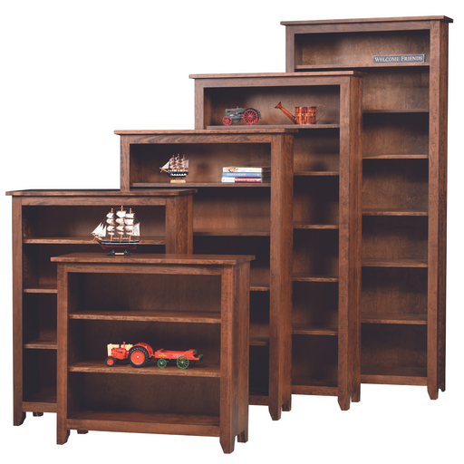 Modern Mission Bookcase 36" Wide Bookcases Mission