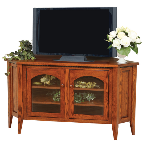 Barn Floor Corner TV Stand Corner TV Stands Shaker