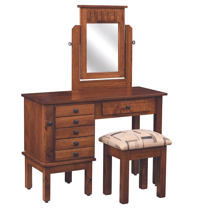 Mission Creek Dressing Table Dressing Vanities Heartland Fabric Standard & Faux Mission