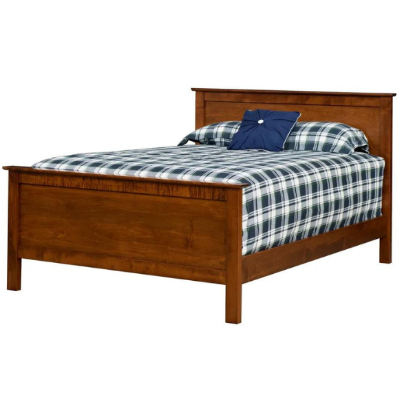 Amish Shoreview Bed Standard Footboard Panel Beds Beds Panel Bed