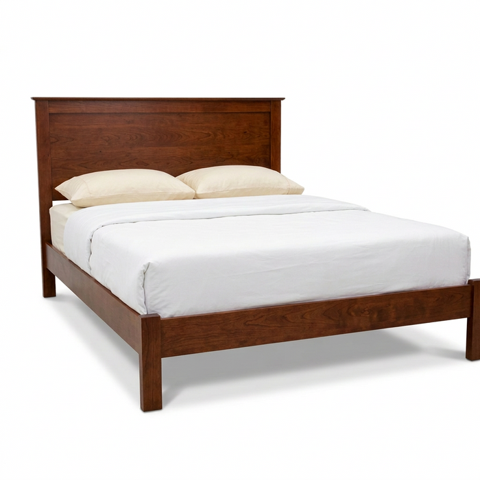 Amish Shoreview Bed Low Footboard Panel Beds Beds Panel Bed