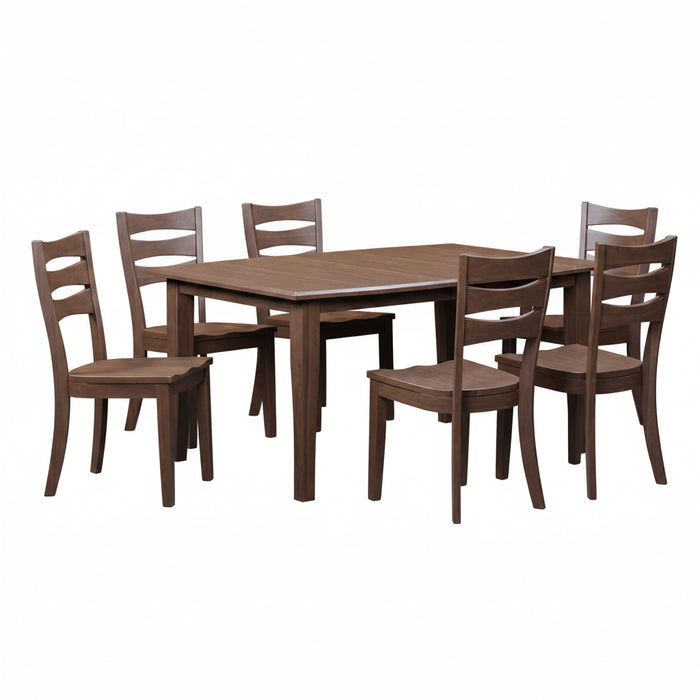 Quick Ship Amish Sierra Dining Chair Dining Chairs Contemporary Modern