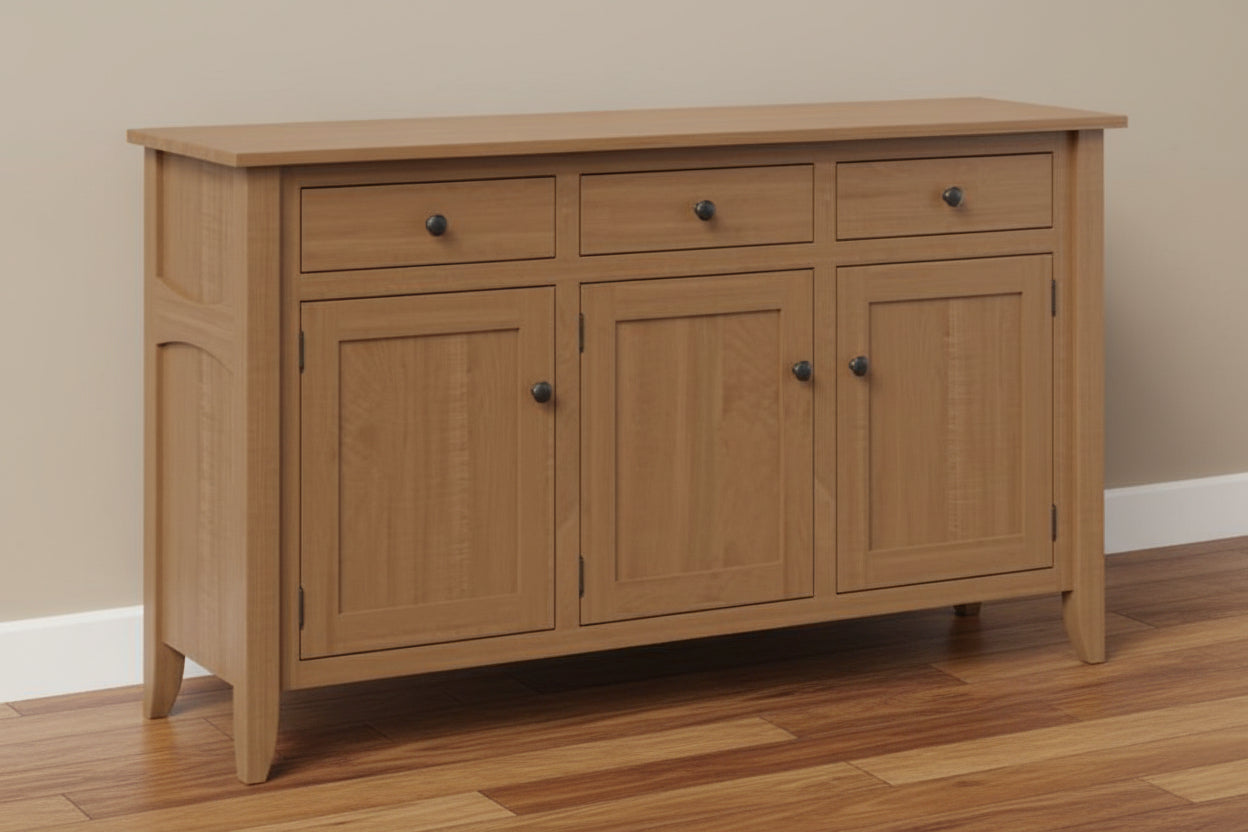 - Standard Hardware: 53005-FB Knobs
- Flush Doors &amp; Drawers
- Adjustable Wood Shelves
- Dovetailed Drawers
- All Drawers on Full Extension Slides