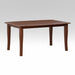 Amish Sierra Dining Set Leg Table & Chair Sets Shaker Traditional