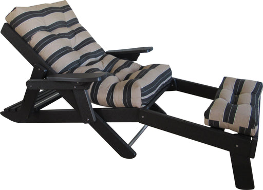 Siesta Step-Through Chaise Chaise Lounges Fabric Outdoor Fabric