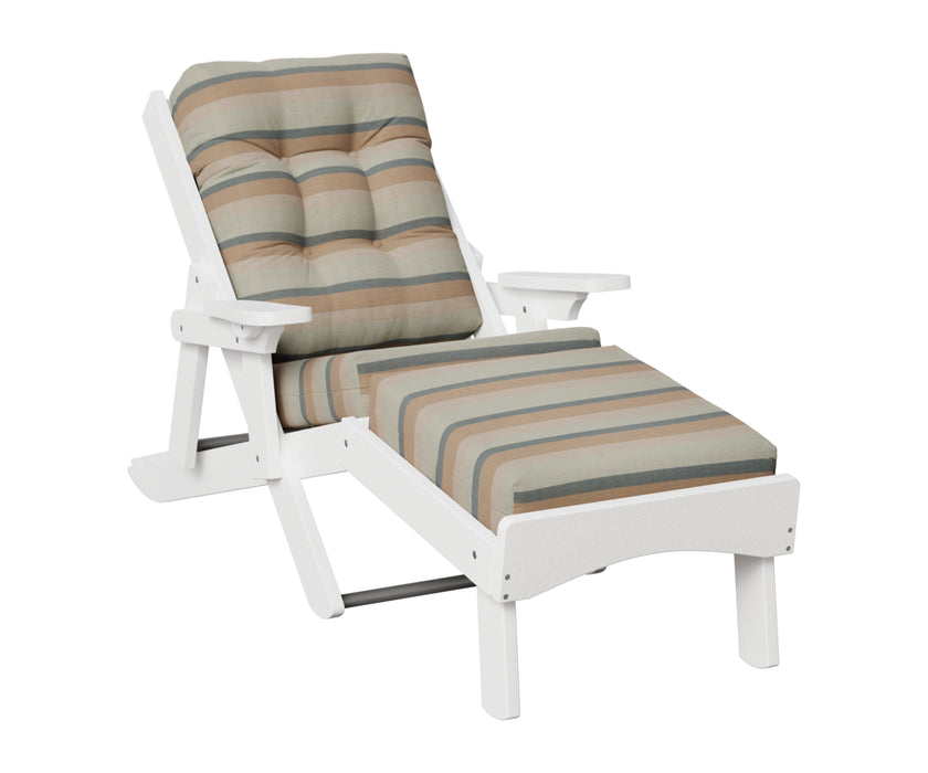 Amish Siesta Caribbean Folding Chaise Lounge