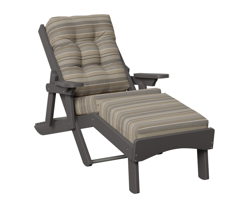 Amish Siesta Caribbean Folding Chaise Lounge