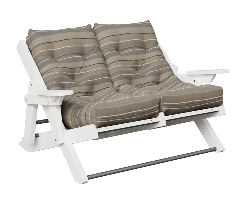 Amish Siesta Folding Loveseat