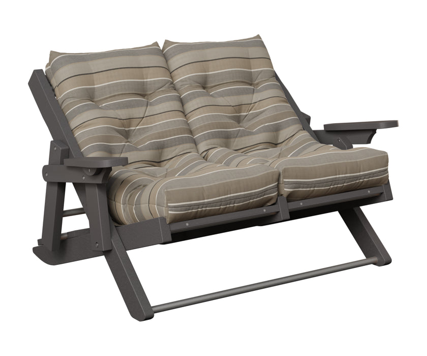 Amish Siesta Folding Loveseat