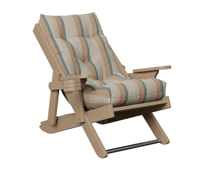 Amish High Back Siesta Folding Chair