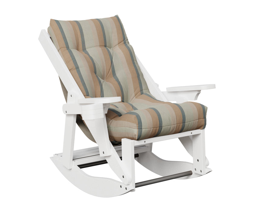 Amish Siesta High Back Rocking Chair