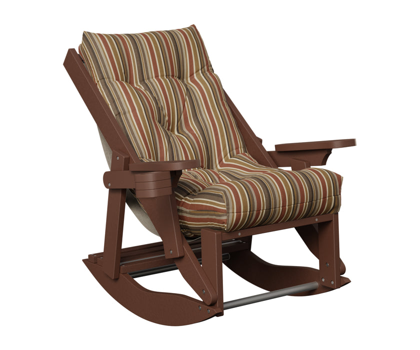 Amish Siesta High Back Rocking Chair