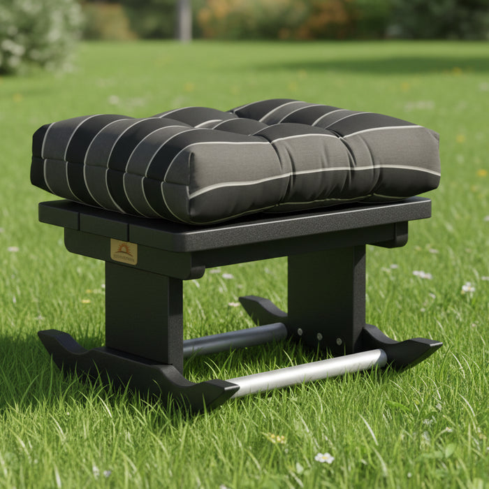 Amish Siesta Rocking Ottoman