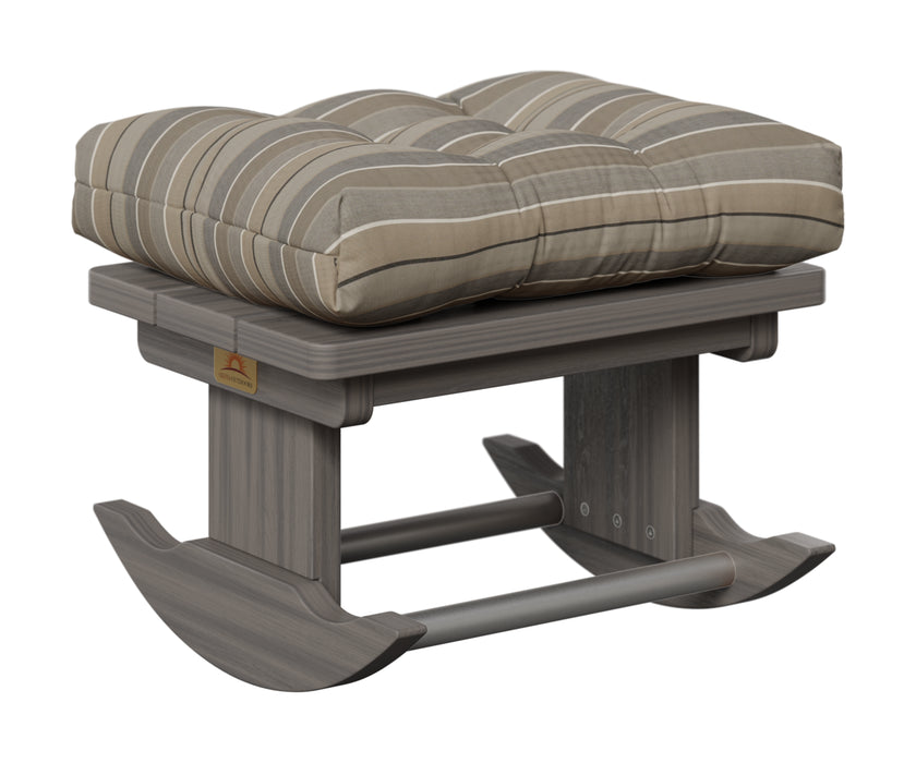 Amish Siesta Rocking Ottoman