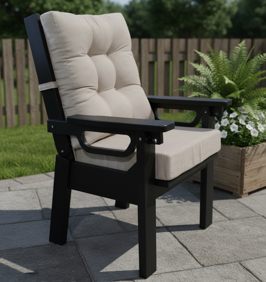 Amish Siesta Caribbean Adjustable Back Chair