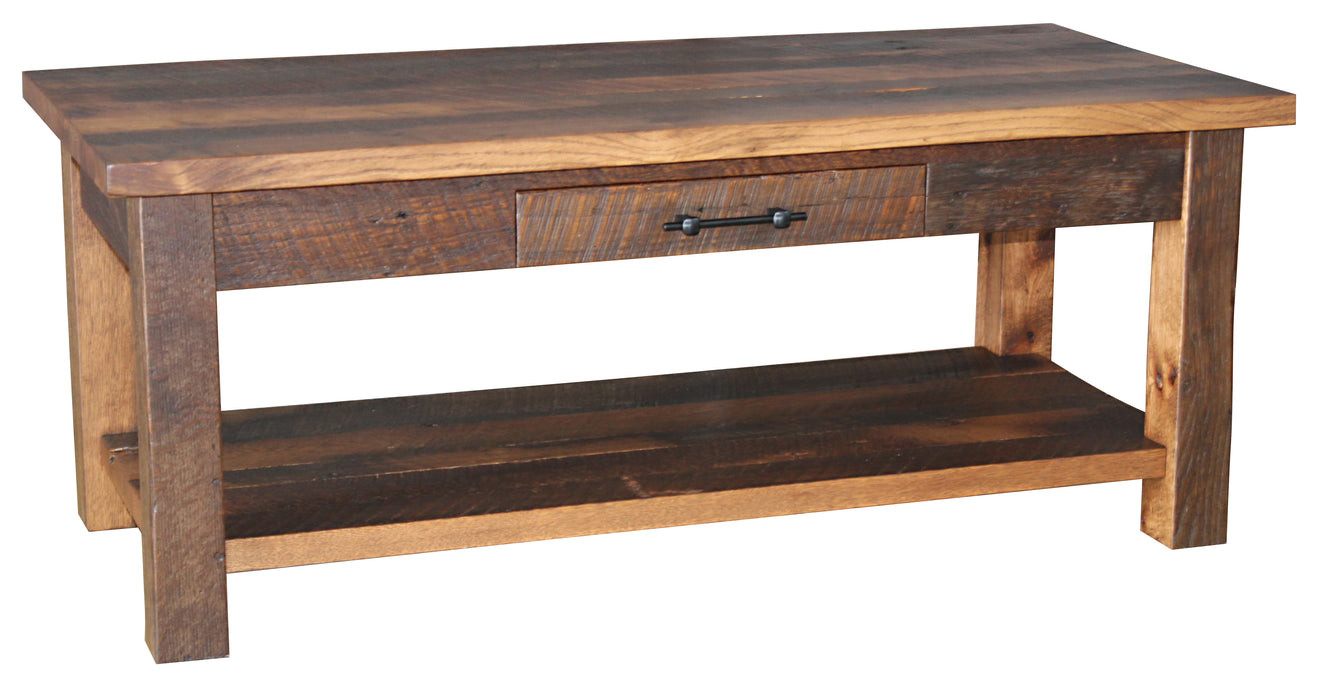 Silverton Coffee Table Coffee Tables Farmhouse Reclaimed Barnwood