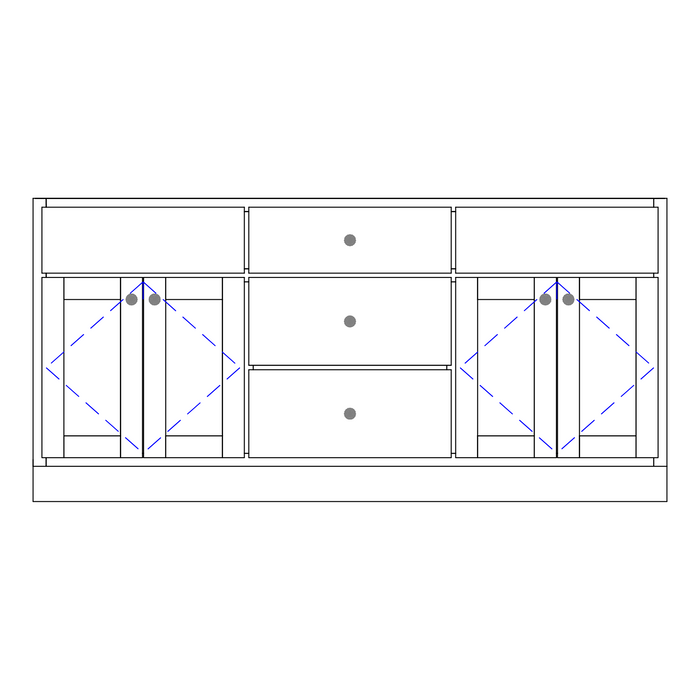 Amish Southerland Bathroom Vanity - Multiple Sizes 72" Wide Bathroom Vanities: 40-49" Wide Traditional