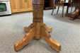 StandardSinglePedestal36_x48_-Oak-OCS-112Provincial-BaseCloseUp