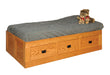 Amish Mason Storage Platform Bed Storage Beds Mission