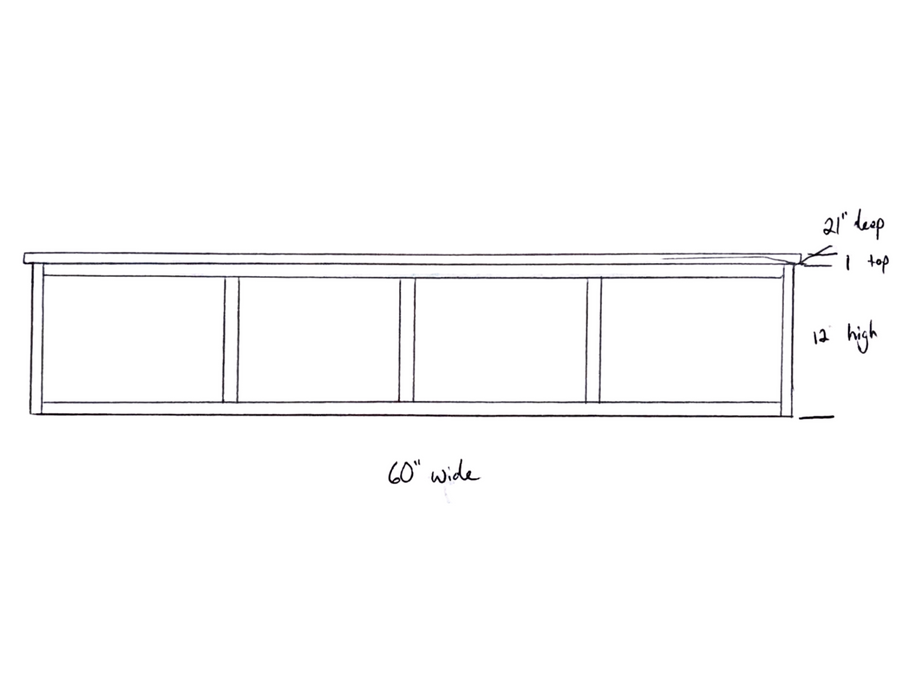 Quote #12720 - Customer Ellington Vanity, Linen Closet & Accent Boards