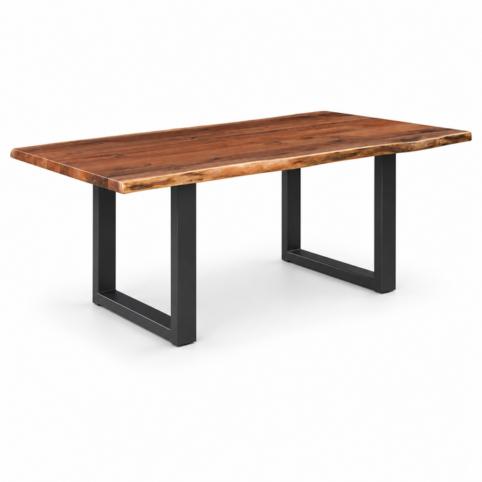 Amish Sudbury Live Edge Table Live Edge Dining Tables Live Edge Modern
