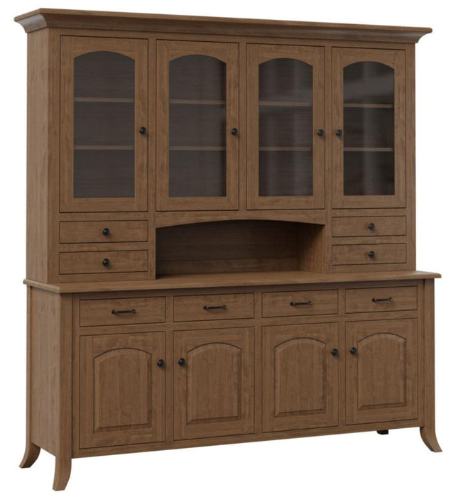 Sunflower 4-Door Hutch 4-Door Hutches Contemporary