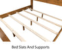 Amish Bed Slats & Supports - Sunrise Cabinets - Bed Details