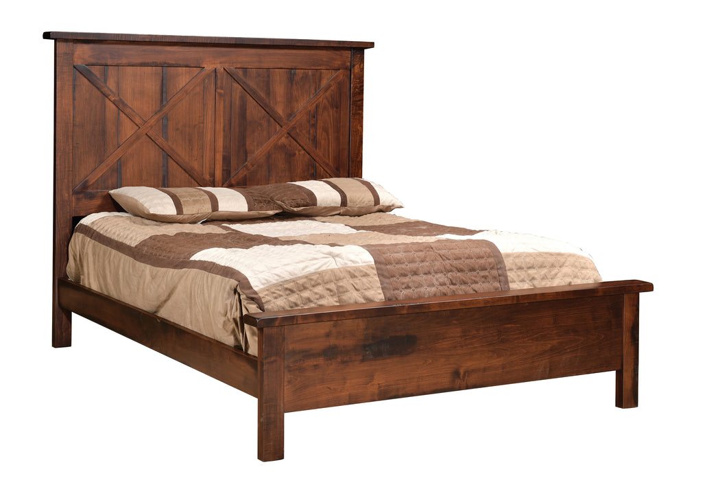 Superior Rough Sawn Bed Panel Beds Rough Sawn Standard