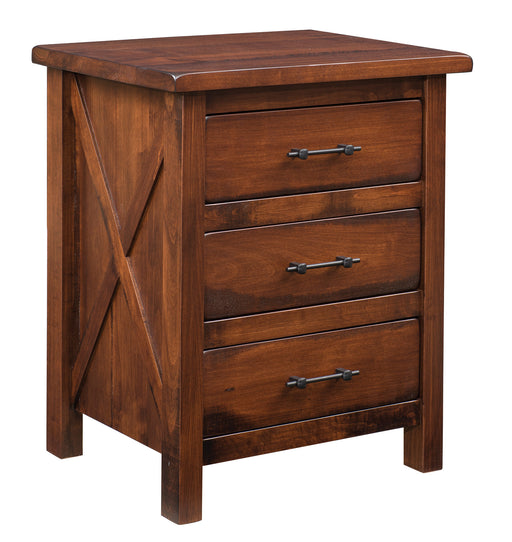 Superior Rough Sawn Nightstand Nightstands Rough Sawn Standard