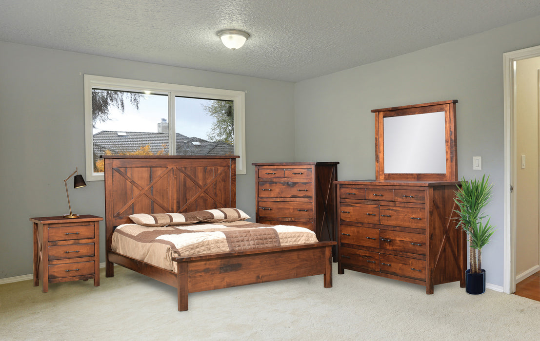 Superior Rough Sawn Bed Panel Beds Rough Sawn Standard