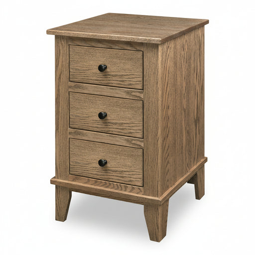 Quick Ship Madison 3-Drawer Nightstand Nightstands Contemporary Sunrise Hardware
